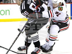 Blackhawks Devils Hockey