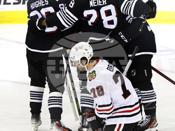 Blackhawks Devils Hockey
