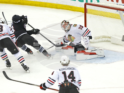Blackhawks Devils Hockey
