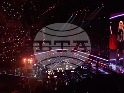 15 000 души пяха с Лили Иванова в „Арена 8888 София“ на 14 декември 2024 г., снимка – БТА/Даниел Димитров