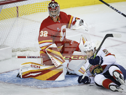 Panthers Flames Hockey