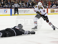 Blackhawks Devils Hockey