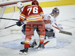 Panthers Flames Hockey