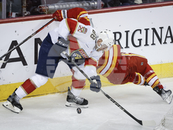 Panthers Flames Hockey