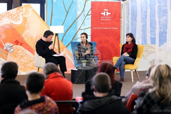 НДК - Софийски международен панаир на книгата - Кармен Посадас