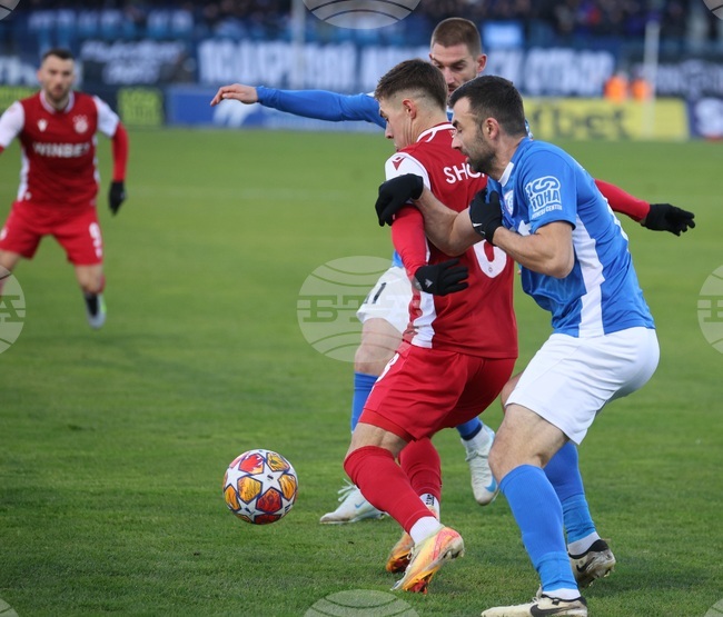 ЦСКА-София вкара четири гола на латвийския Лиепая