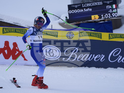 World Cup Super-G Skiing