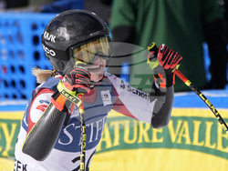 World Cup Super-G Skiing