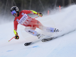 World Cup Super-G Skiing
