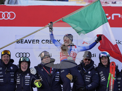 World Cup Super-G Skiing