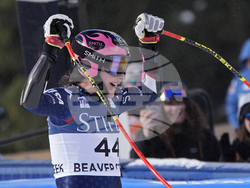 World Cup Super-G Skiing