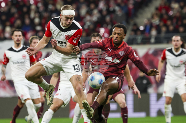 РБ Лайпциг победи Айнтрахт Франкфурт в мач от Бундеслигата