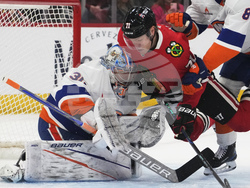 Islanders Blackhawks Hockey