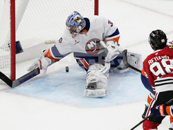 Islanders Blackhawks Hockey