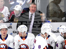 Islanders Blackhawks Hockey