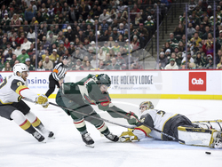Golden Knights Wild Hockey