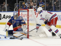 Rangers Blues Hockey
