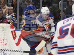 Rangers Blues Hockey