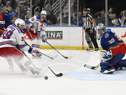 Rangers Blues Hockey