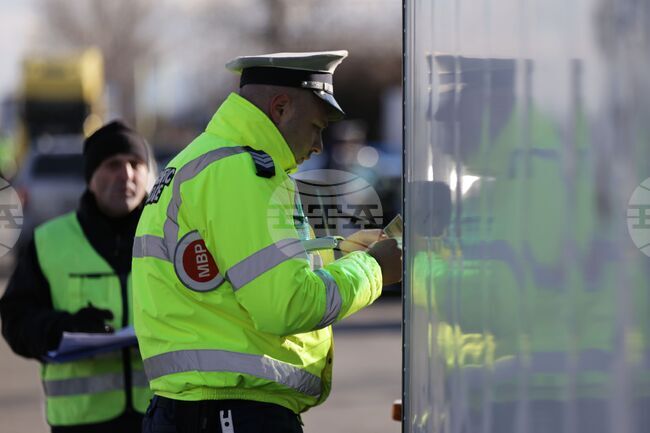 За седмица полицията установи 5144 нарушения на скоростните режими в Софийска област 