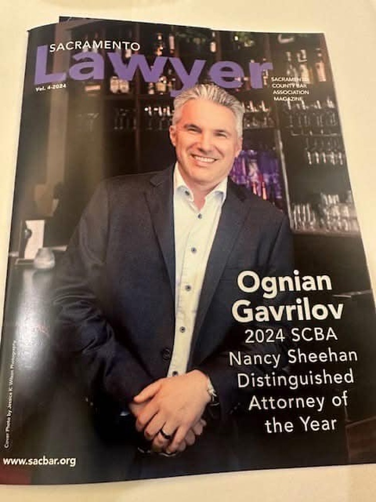 Огнян Гаврилов, който бе обявен за „Адвокат на годината“ в Сакраменто: Първите няколко години в Америка бяха кървава битка за оцеляване