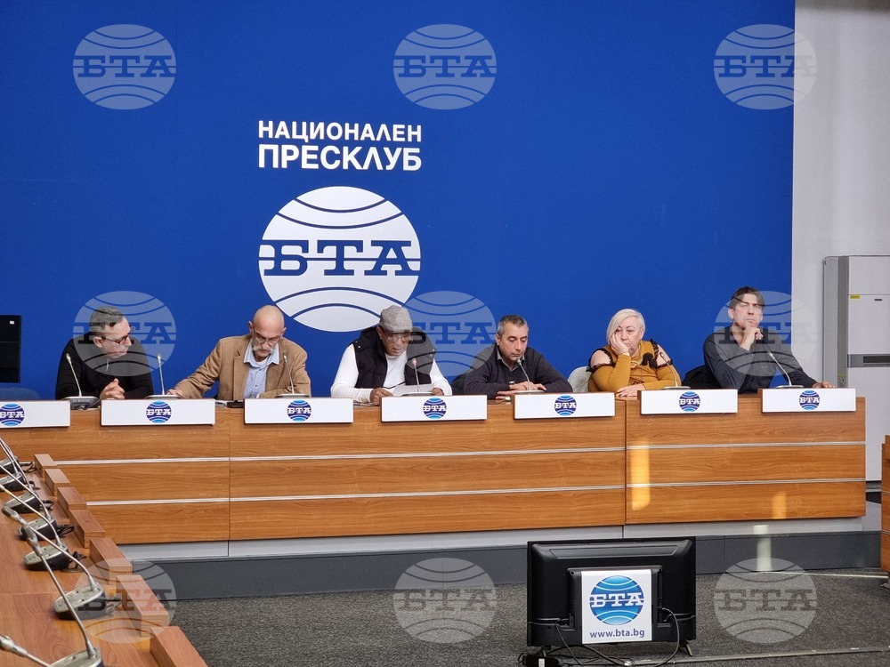 Национален пресклуб на БТА-София - таксиметрови шофьори - пресконференция