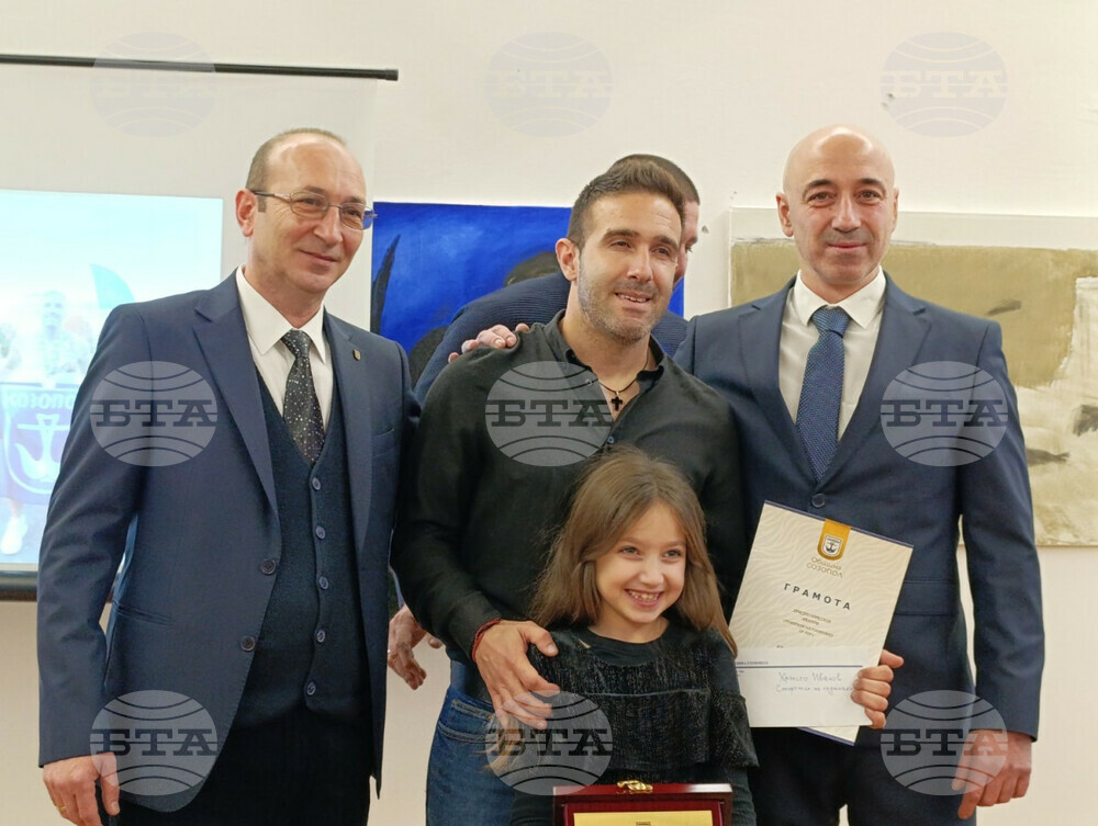 Христо Иванов беше избран за спортист на годината на Община Созопол