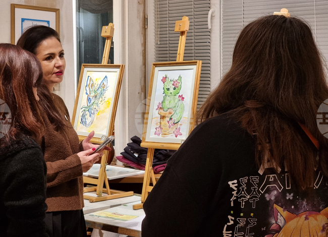 Варна - Школа „Дедал“ - изложба