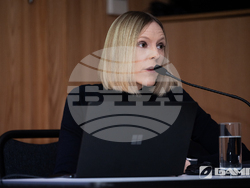 Катрин Лойд, старши правен съветник на Международната федерация на звукозаписната индустрия, снимка – БАМП