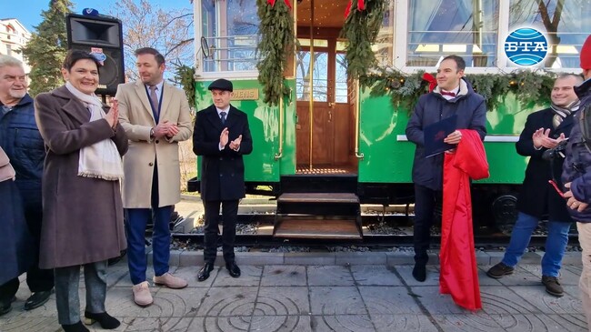 Официално е открит новият туристически информационен център в София „Трамвай 83“