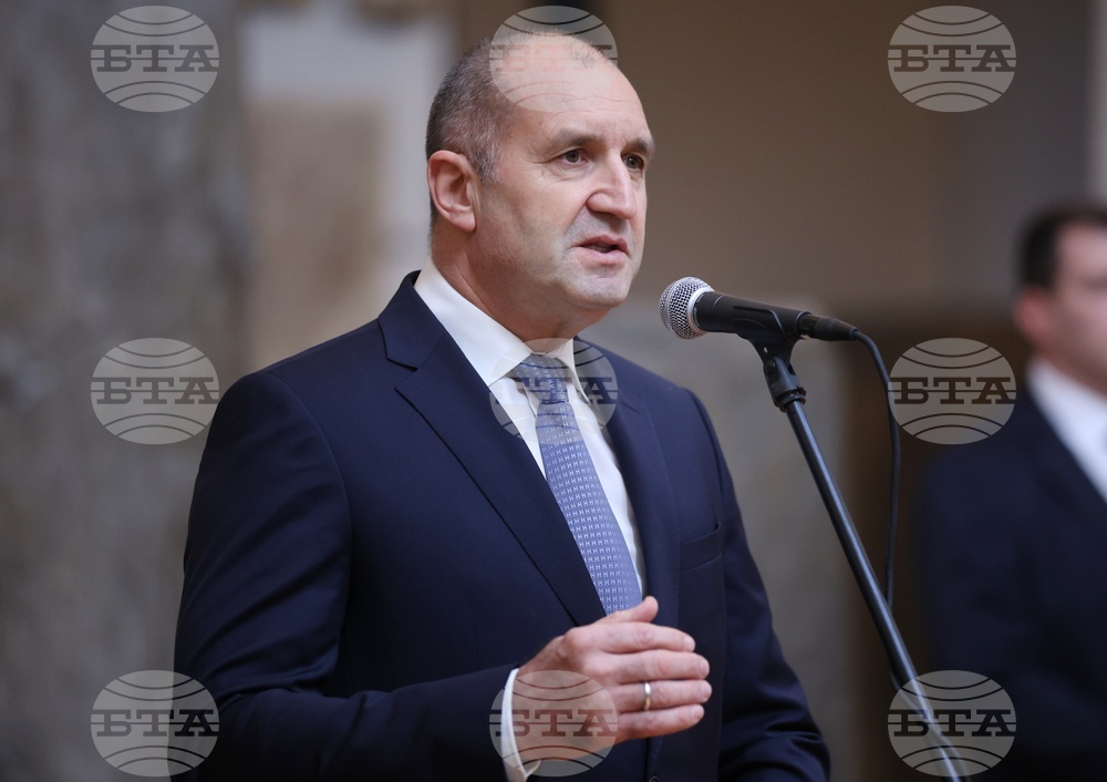 President Radev Says Bulgaria Needs Realistic Budget as Soon as Possible