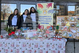 Плевен - ученически парламент - базар