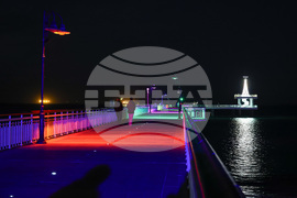 Бургас - коледни светлини