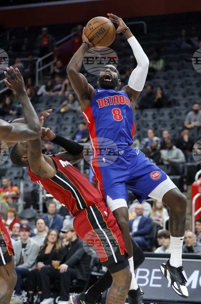 Детройт победи Маями след продължение в мач от Националната баскетболна асоциация