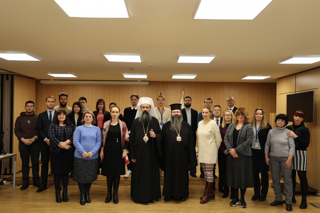 Патриарх Даниил благослови служителите от Представителството на Европейската комисия в България