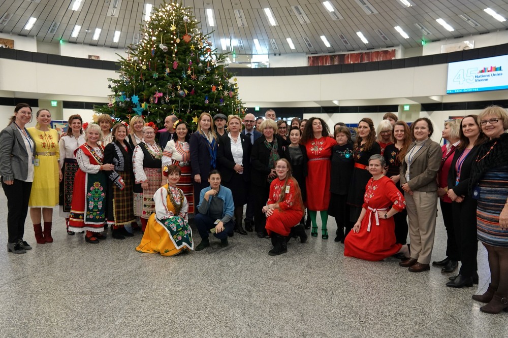 Български новогодишен концерт и изложба се състояха в сградата на ООН във Виена