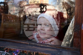 Коледен ретро трамвай