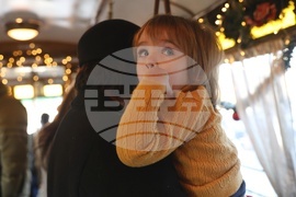 Коледен ретро трамвай