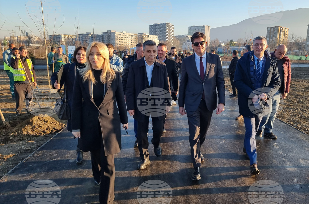 Северна Македония - Мега парк - „ЕС за чист въздух” - дръвчета - засаждане