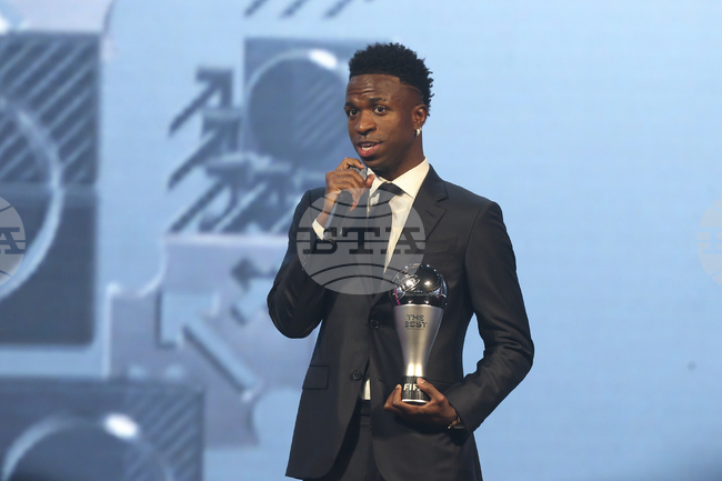 Винисиус беше избран за футболист номер 1 на ФИФА