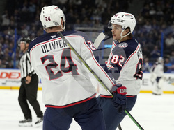Blue Jackets Lightning Hockey