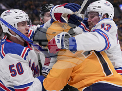 Rangers Predators Hockey