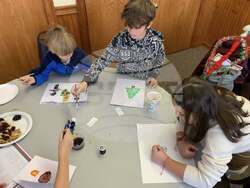 Конкурс за рисунка на тема „Коледа“ организираха от училището към Българския културен център „Роден край“ в Кънектикът, САЩ