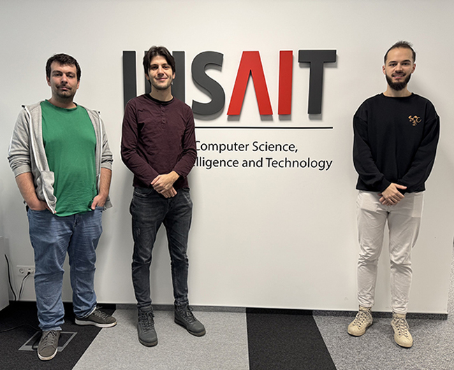 Антонио Милев, Иван Тончев и Петър Милев са избрани за стипендианти на института INSAIT