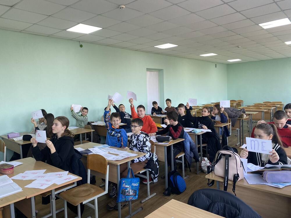 Ученици от неделното училище „Българска светлица“ в Украйна затвърдиха знанията си по български език и литература