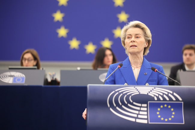 Сирия и Украйна ще бъдат двете ключови теми на утрешния Европейски съвет в Брюксел, съобщи Урсула фон дер Лайен