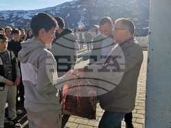 С подкрепата на България бе реновиран училищен двор в село Борие в Албания