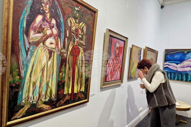 Изложбата „Пловдивски живописци“ бе открита в София