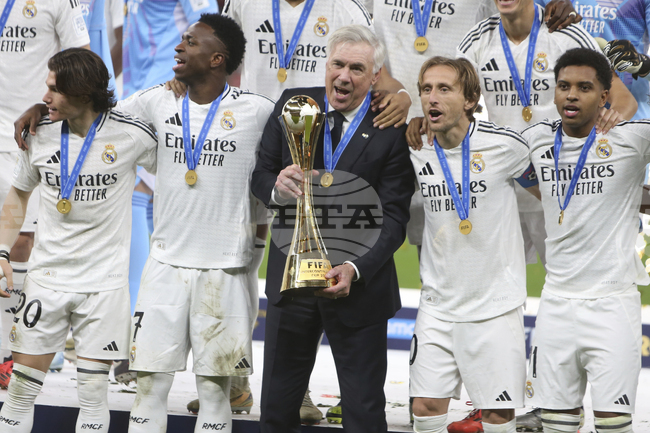 Треньорът на Реал Мадрид Карло Анчелоти: "Наистина съм щастлив от титлите"