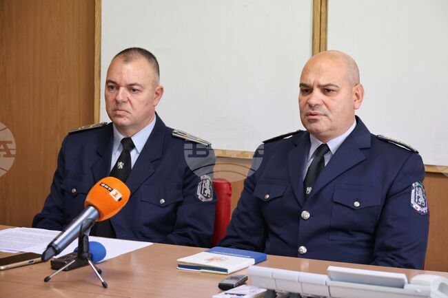 Бургас - Областна дирекция на МВР - брифинг